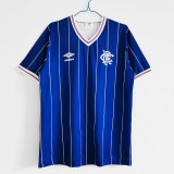 1982-1983 Rangers Home Retro Soccer Jersey