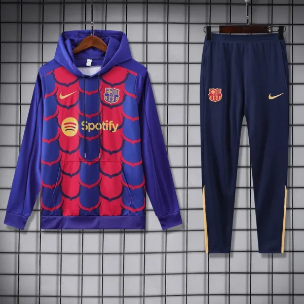 24-25 BAR Fancy blue Hoodie Tracksuit(卫衣套装)