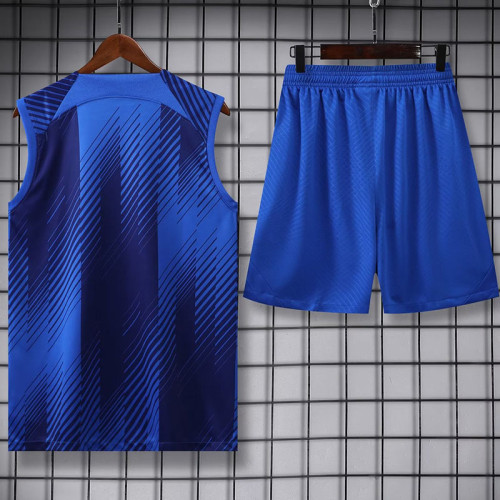 23-24 BAR Blue Tank top and shorts suit