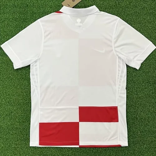 24-25 Croatia Home Fans Soccer Jersey