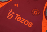 23-24 Man Utd Red Tank top and shorts suit