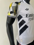 25-26 RMA White Special Edition Player Version Training shirts 黄袖边