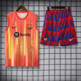 23-24 BAR Orange Tank top and shorts suit