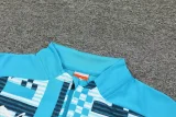 24-25 Marseille Light blue Half Pull Tracksuit (半拉链)(新标)