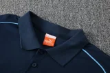 25-26 Man City Royal blue Polo Tracksuit
