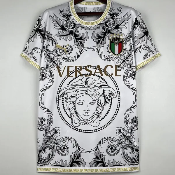 2023 Italy Special Edition White Training Shirts #PM