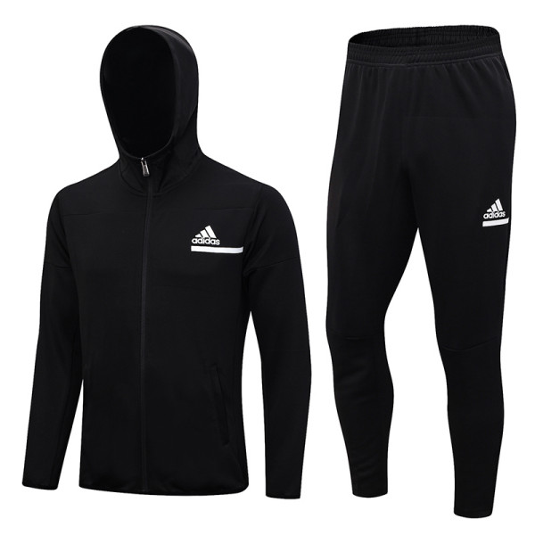 23-24 AD Black Hoodie Jacket Tracksuit #C2306
