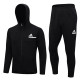 23-24 AD Black Hoodie Jacket Tracksuit #C2306