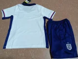 2024 England Home Kids Soccer Jersey