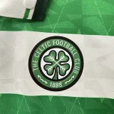 1989-1991 Celtic Home Retro Soccer Jersey