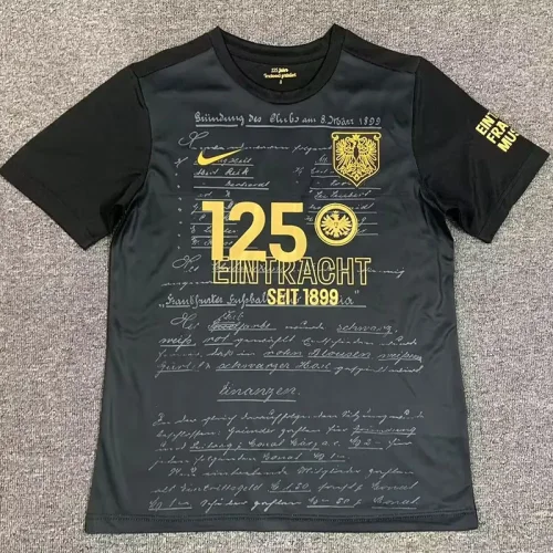 2024 Frankfurt Black 125th Anniversary Edition Fans Soccer Jersey