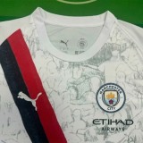 25-26 Man City Away Fans Soccer Jersey
