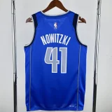 22-23 Dallas Mavericks NOWITZKI #41 Blue Home Top Quality Hot Pressing NBA Jersey