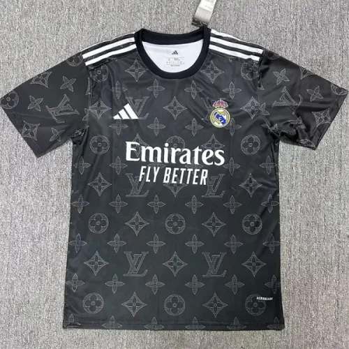 25-26 RMA Black Special Edition Fans Training Shirts *L