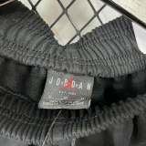 M001 Jordan Black Pure Cotton Fabric Casual Short Pants *红标