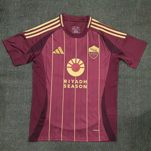24-25 Roma Home Fans Soccer Jersey