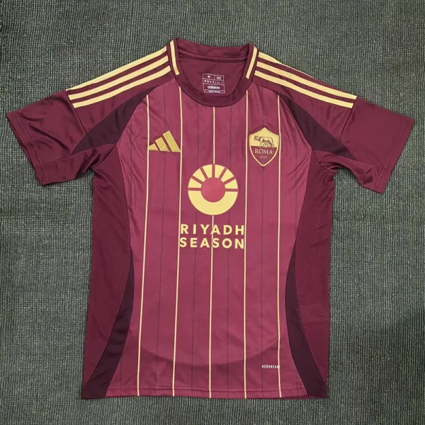 24-25 Roma Home Fans Soccer Jersey