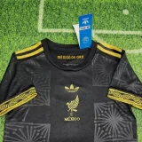 25-26 Mexico Gold Cup Black Kids Soccer Jersey