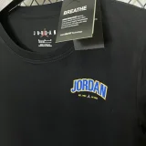 T125 Jordan Black High Quality Casual T-Shirt