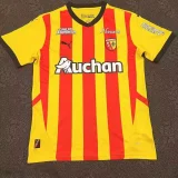 24-25 RC Lens Home Print Sponsor Fans Soccer Jersey