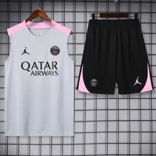 24-25 PSG Grey Tank top and shorts suit