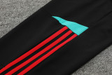 23-24 Man Utd Black Hoodie Jacket Tracksuit