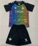 24-25 Real Betis Black GoalKeeper Kids Soccer Jersey