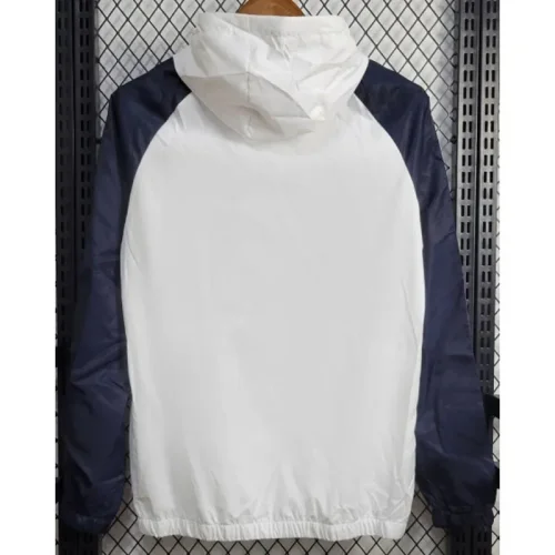 24-25 Belgium White Windbreaker (黑袖)