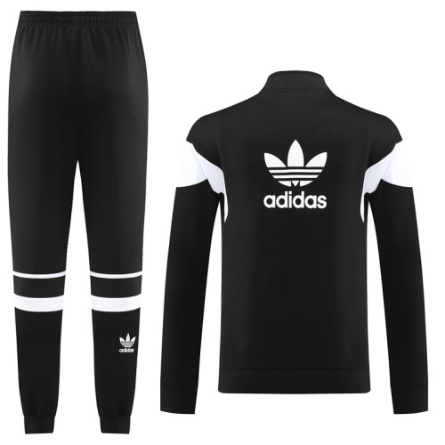 2023 AD Black Jacket Tracksuit #AJ11