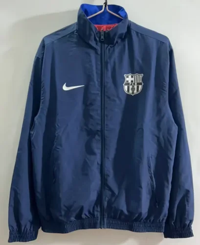 24-25 BAR Red Blue & Blue Double Sided Windbreaker (双面风衣)