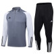 2023 AD Grey Half Pull Tracksuit Lh #2329 (半拉链)