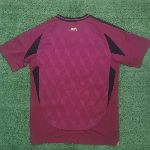 2024 Belgium Home   Fans Soccer Jersey