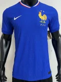 24-25 France Home Player Version Soccer Jersey