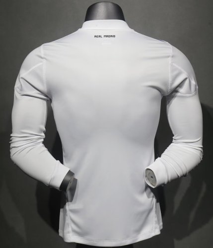 2010-2011 RMA Home Player Version 长袖球员 Long Sleeve Retro Soccer Jersey