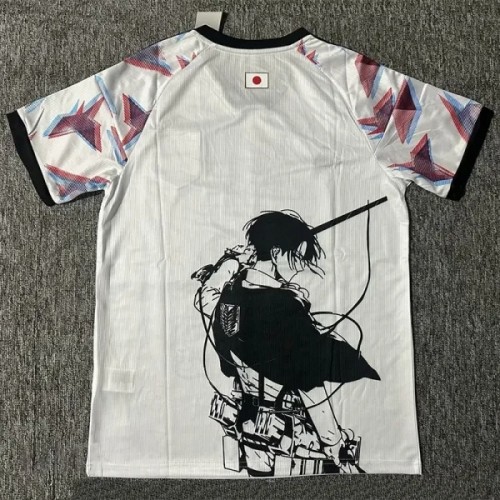 25-26 Japan White Special Edition Fans Soccer Jersey