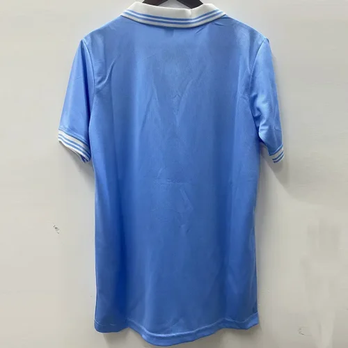 1985-1986 Napoli Blue Special Edition Retro Soccer Jersey