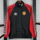 24-25 Man Utd Black Red Windbreaker