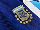 1998 Argentina  Away Soccer Jersey