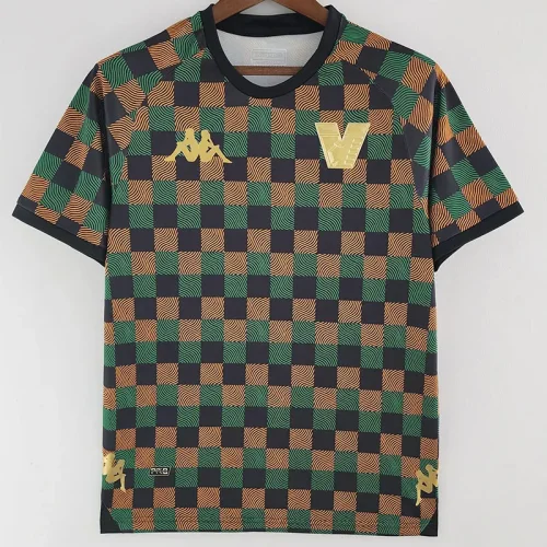 22-23 Venezia FC Yellow Green Black Training shirts