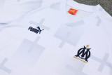 23-24 Marseille White Training Short Suit
