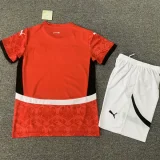 24-25 Egypt Home Kids Soccer Jersey