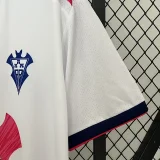 24-25 Albacete Balompie White Special Edition Fans Soccer Jersey