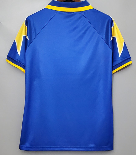 1995-1996 JUV Away Blue Retro Soccer Jersey