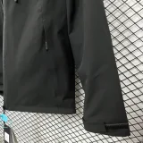 2024 Descente Thickened warm Black Outdoor Jackets #A802加绒冲锋衣