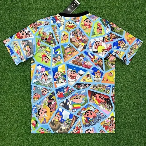 24-25 Japan Anime Edition Fans Soccer Jersey 蜡笔小新