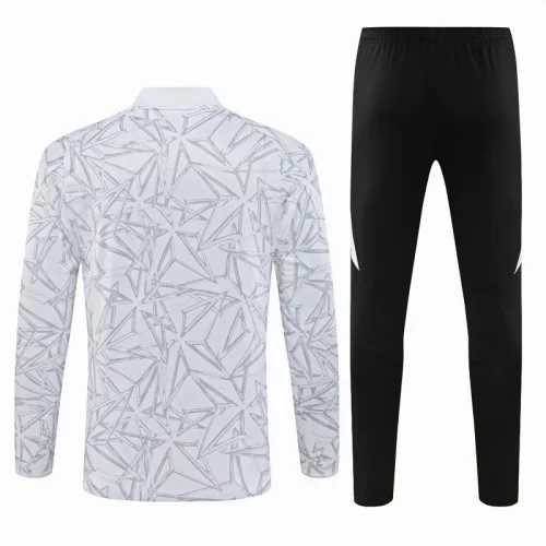 24-25 RMA White Kids Half Pull Tracksuit (童装)(半拉链)