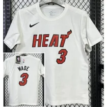 T146 HEAT WADE #3 White High Quality Casual T-Shirt T146 HEAT WADE #3 White High Quality Casual T-Shirt