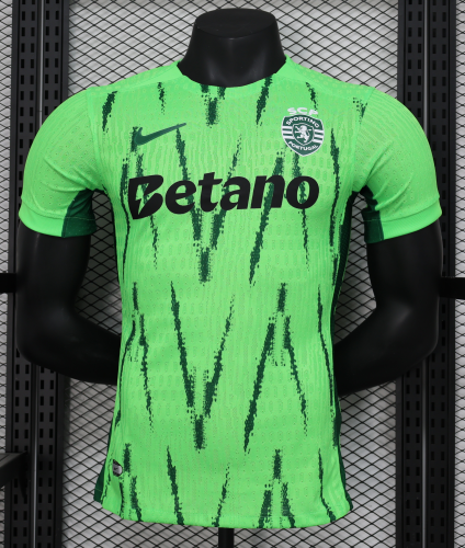 24-25 Sporting Lisbon Third Player Version Soccer Jersey