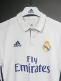 2016-2017 RMA Home Player Version 球员 Retro Soccer Jersey