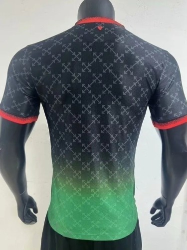 24-25 ACM Black Green Special Edition Player Version Soccer jersey